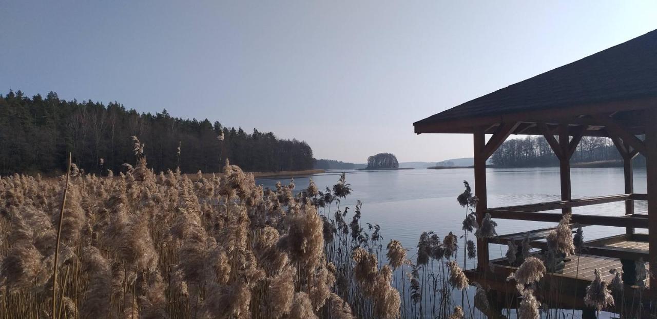 Mazury Domek Caloroczny Pelnik Gm Ostroda Jezioro Las Exteriér fotografie